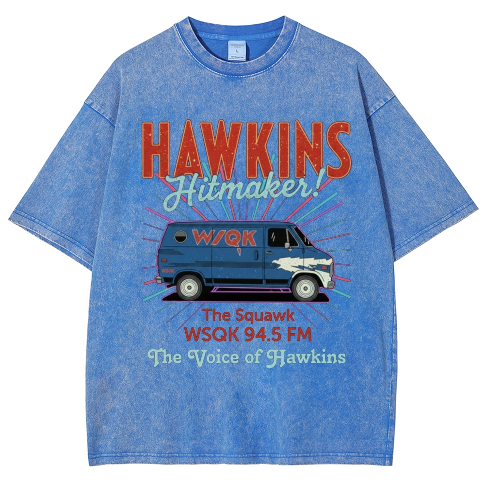 Hawkins Hitmaker WSQK Van Washed T-Shirt