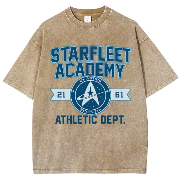 Starfleet Academy Athletic Dept. Washed T-Shirt