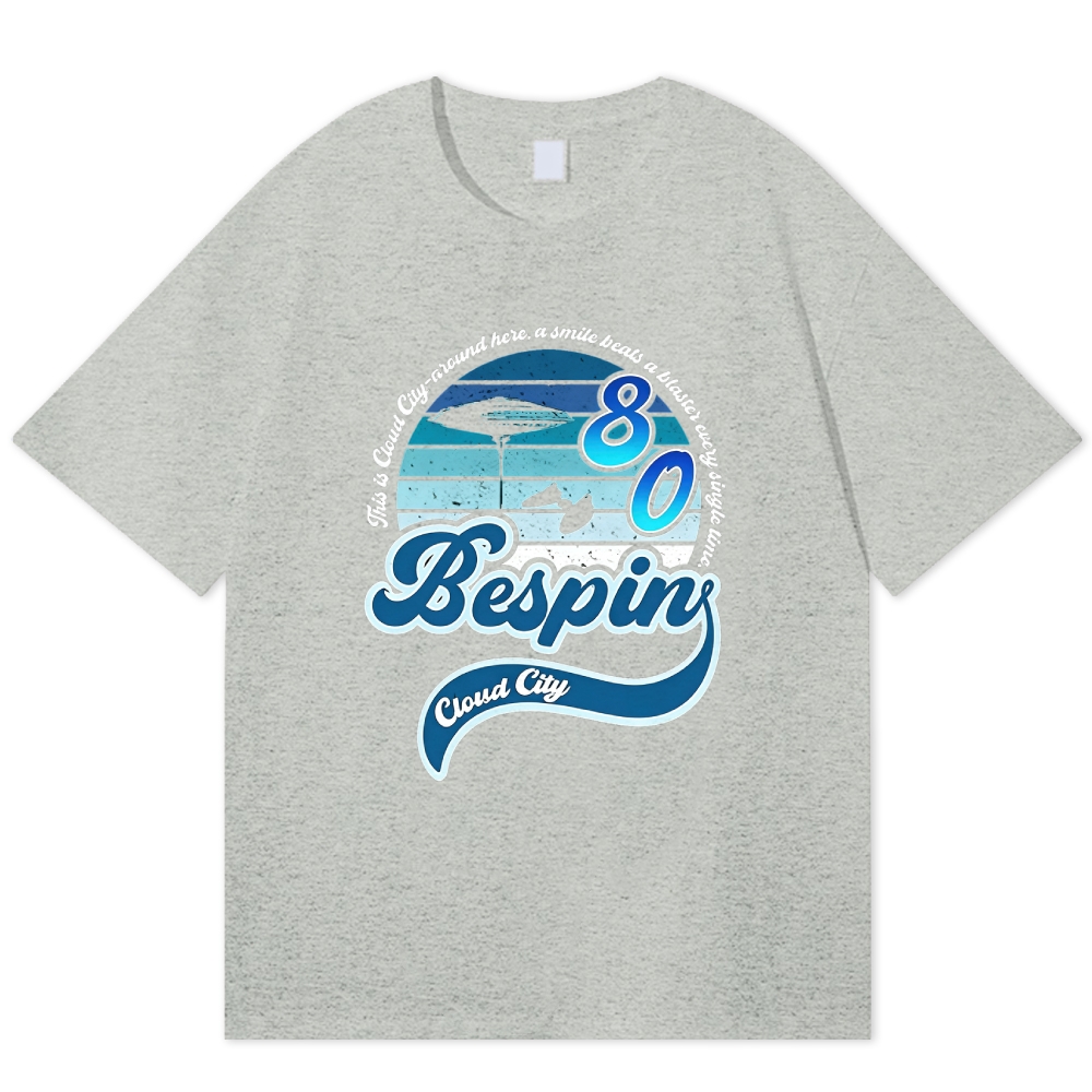 "Bespin Cloud City '80" Retro Sci-Fi Vacation Cotton T-shirt