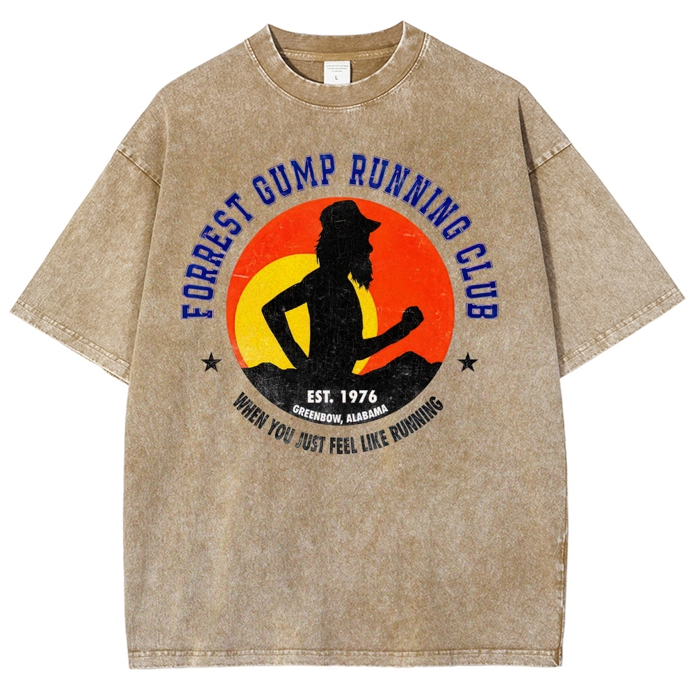 Forrest Gump Running Club Washed T-Shirt