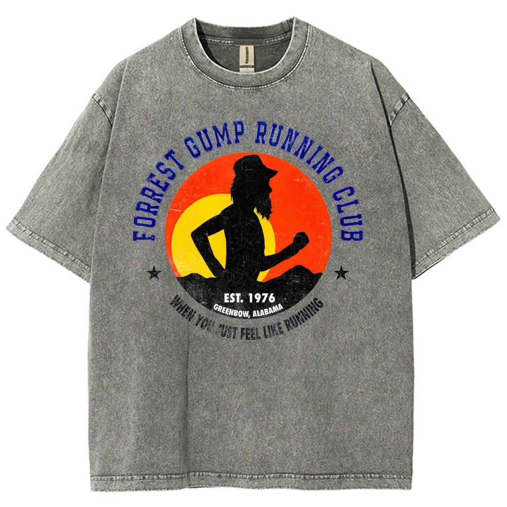 Forrest Gump Running Club Washed T-Shirt