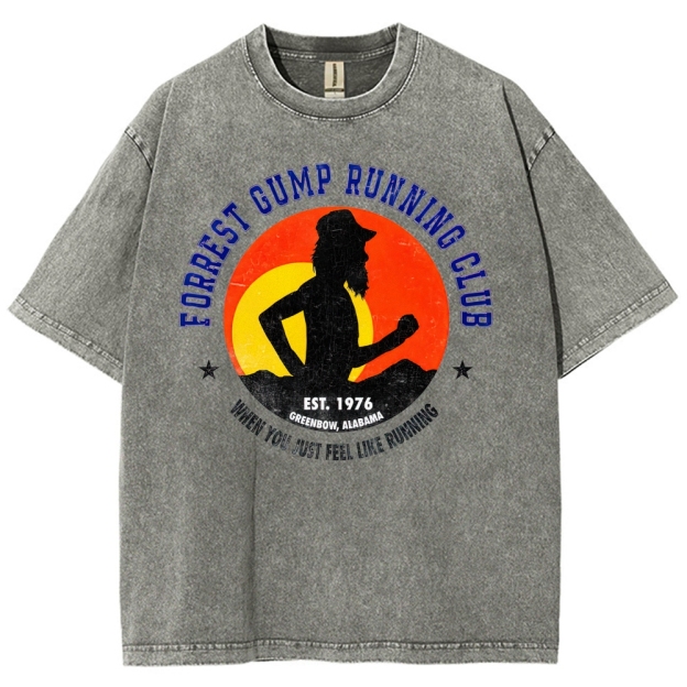 Forrest Gump Running Club Washed T-Shirt