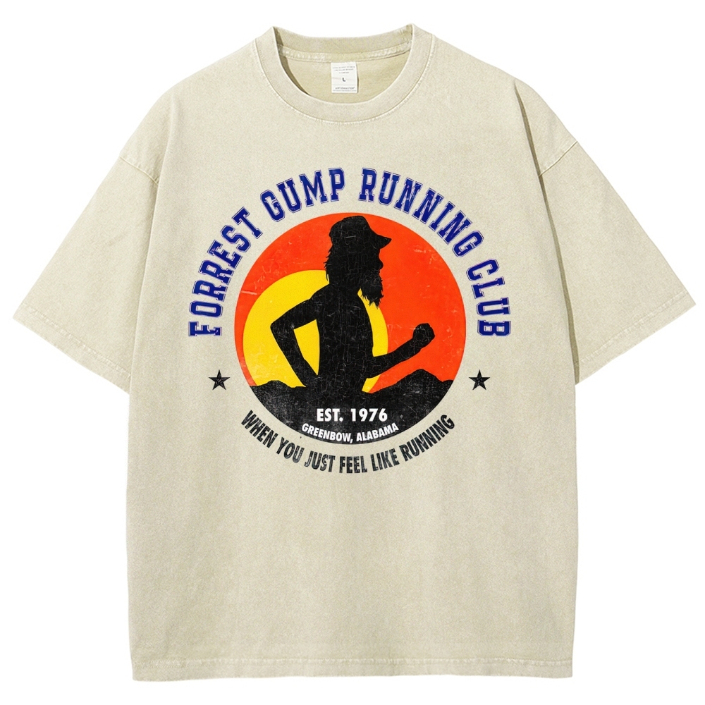 Forrest Gump Running Club Washed T-Shirt