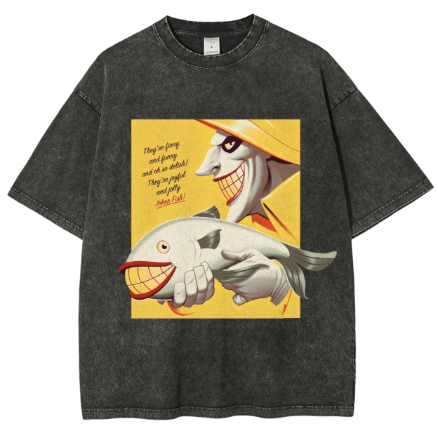 Joker Fish Propaganda Washed T-Shirt