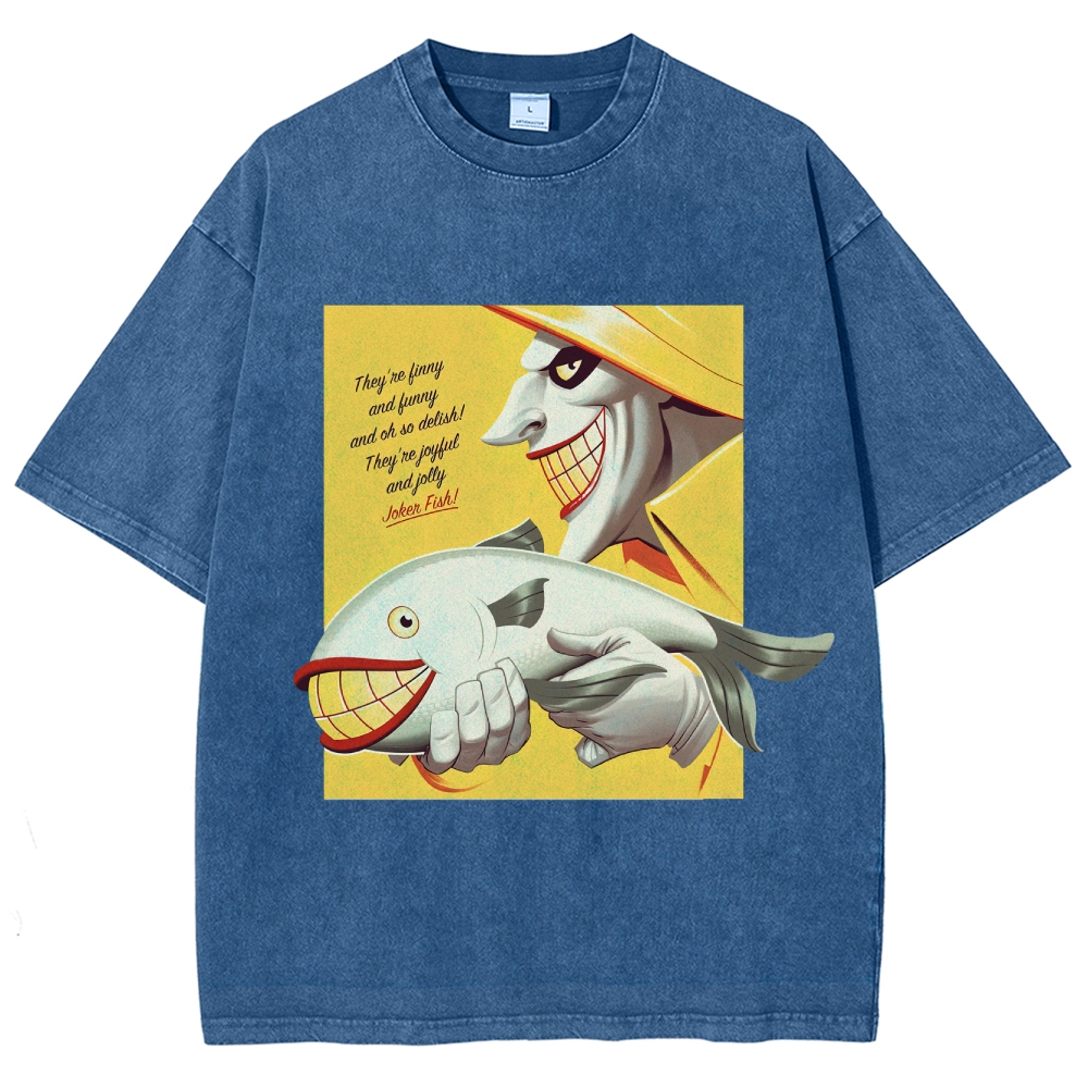 Joker Fish Propaganda Washed T-Shirt