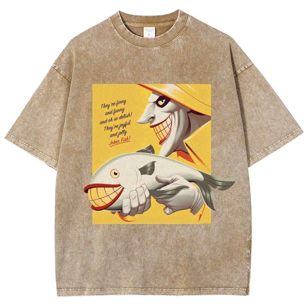 Joker Fish Propaganda Washed T-Shirt