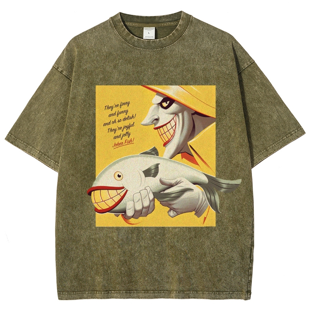 Joker Fish Propaganda Washed T-Shirt