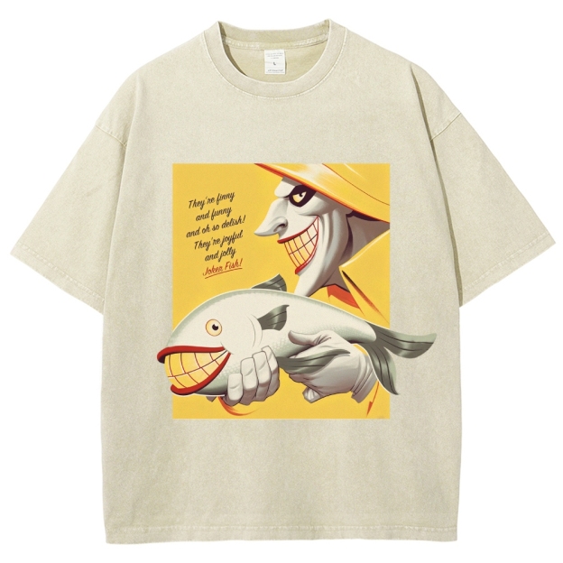 Joker Fish Propaganda Washed T-Shirt