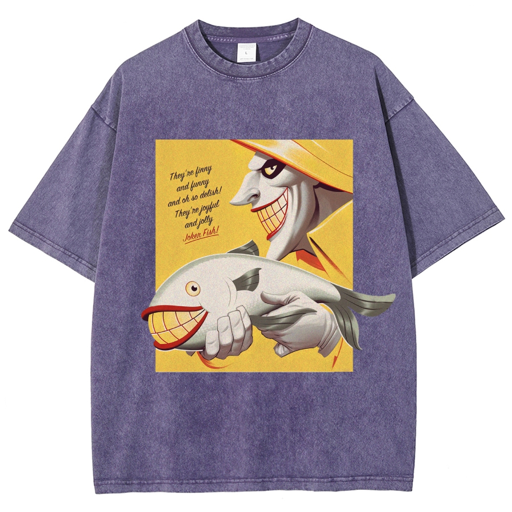 Joker Fish Propaganda Washed T-Shirt