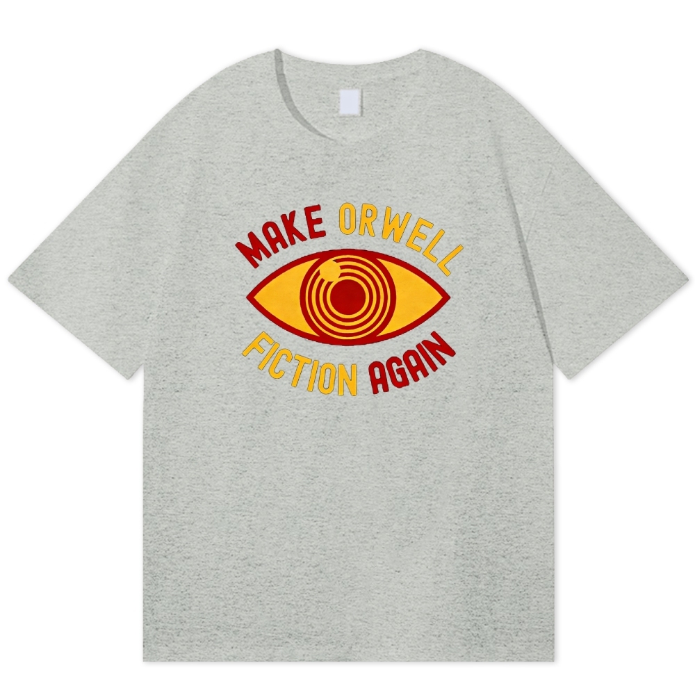 Surveillance Eye Retro Dystopian Art Cotton T-shirt
