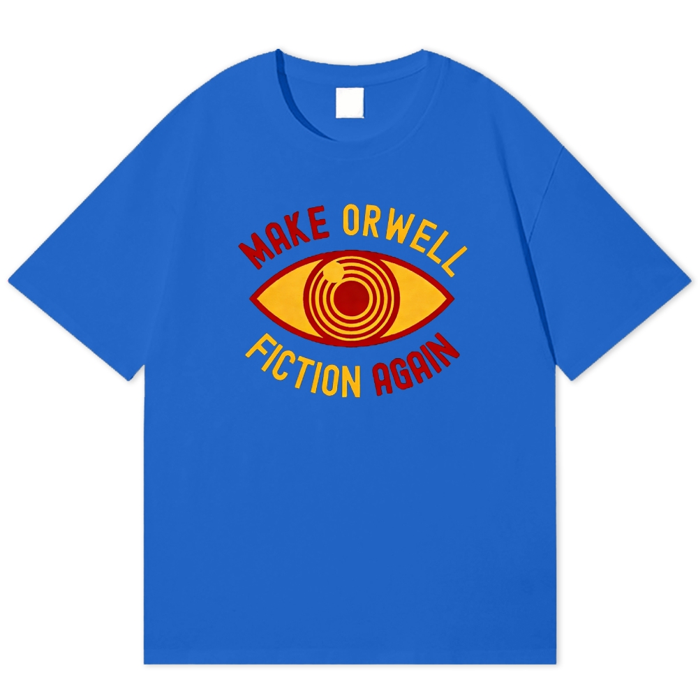 Surveillance Eye Retro Dystopian Art Cotton T-shirt