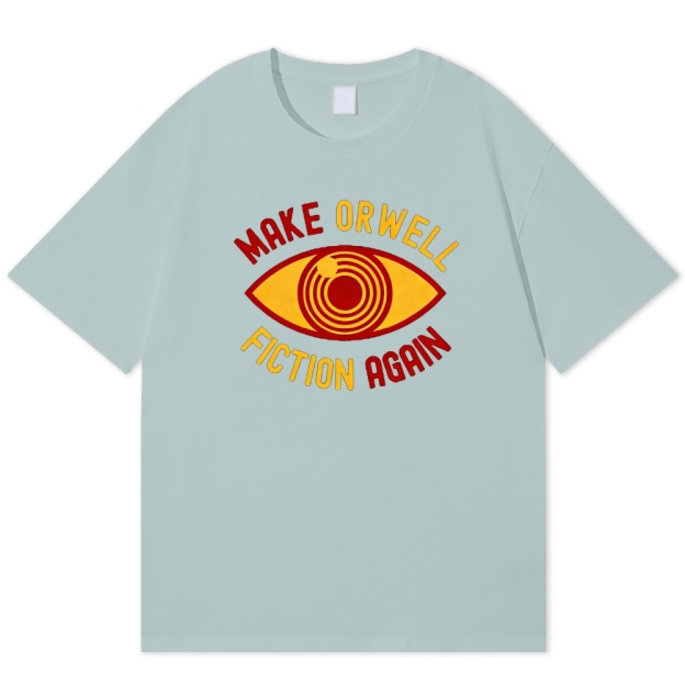 Surveillance Eye Retro Dystopian Art Cotton T-shirt