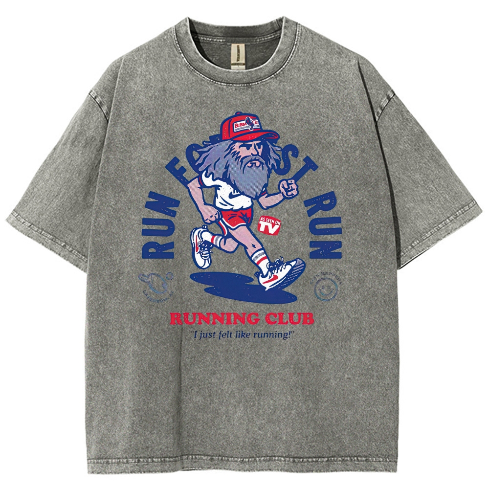 Forrest Gump Running Club Mascot Washed T-Shirt