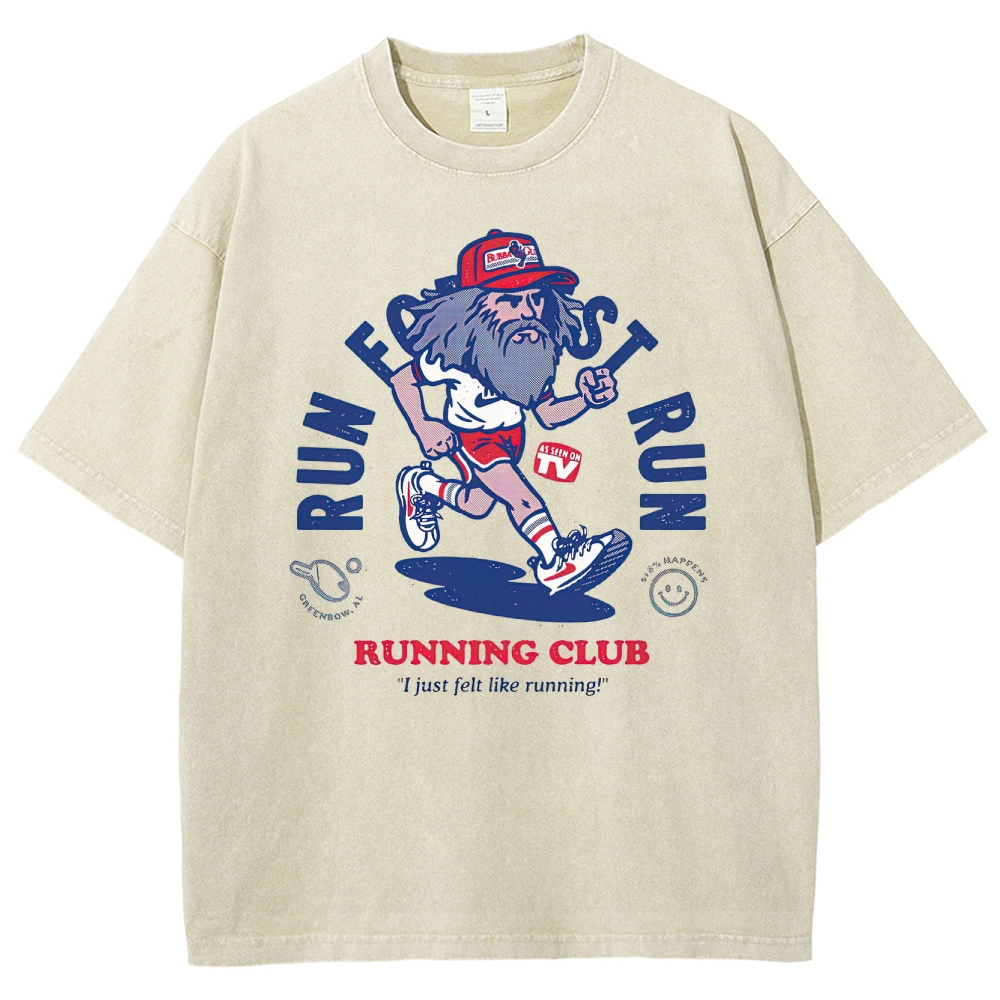 Forrest Gump Running Club Mascot Washed T-Shirt
