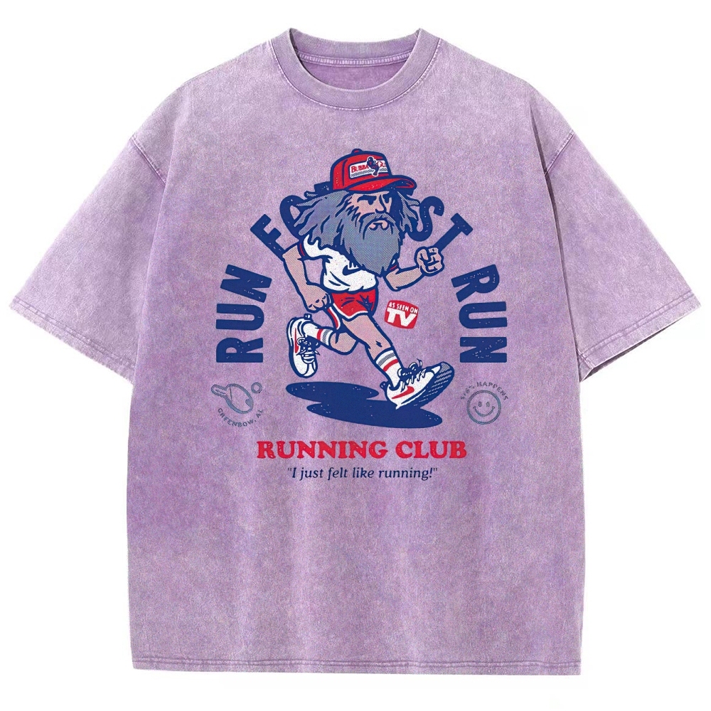 Forrest Gump Running Club Mascot Washed T-Shirt