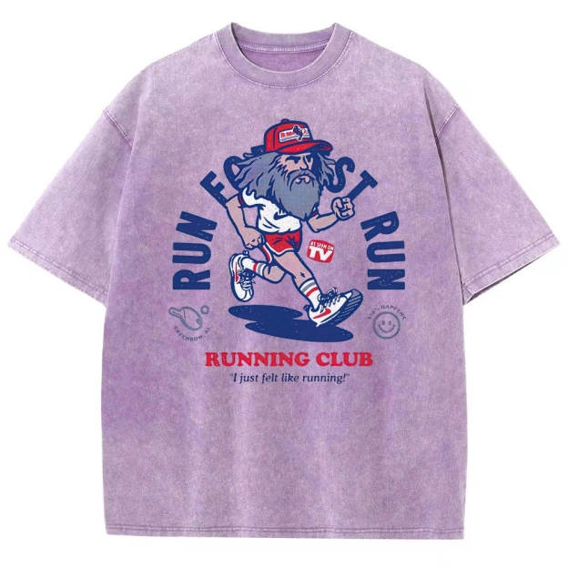 Forrest Gump Running Club Mascot Washed T-Shirt