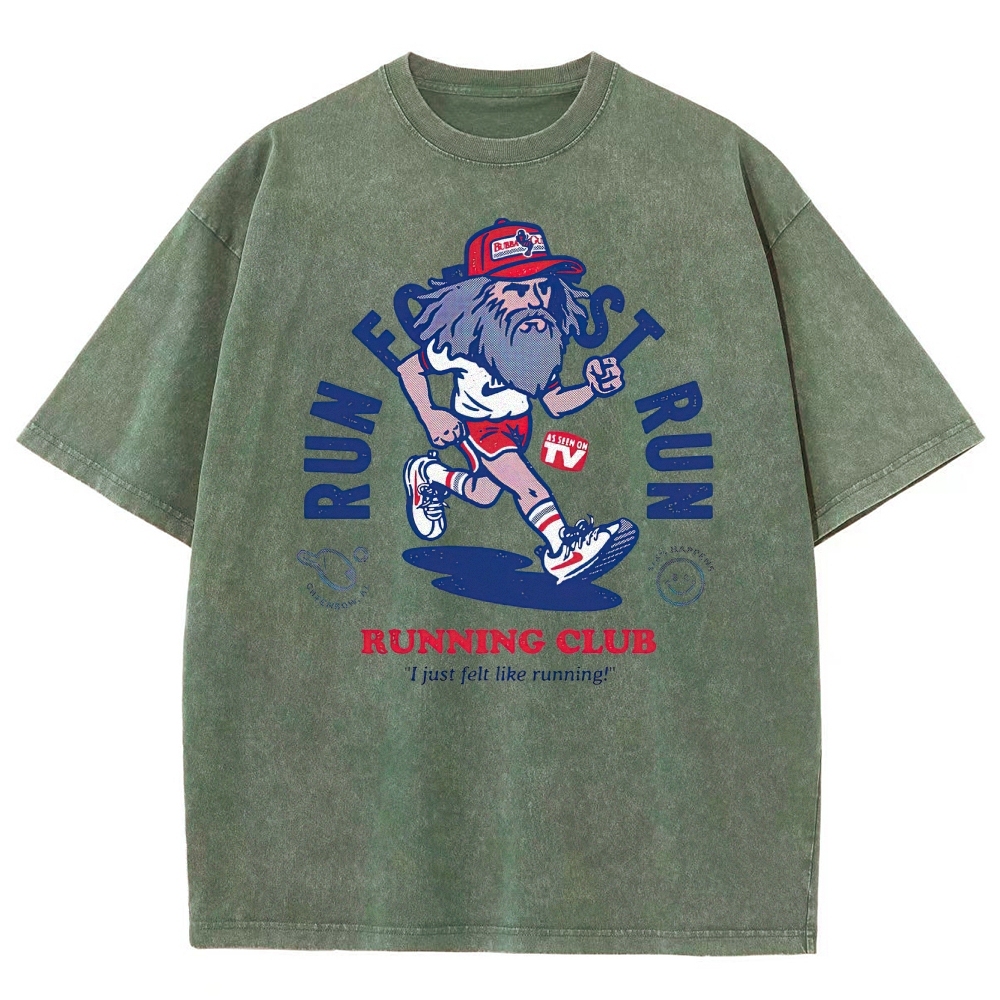 Forrest Gump Running Club Mascot Washed T-Shirt