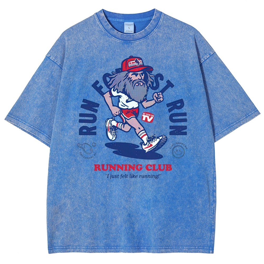 Forrest Gump Running Club Mascot Washed T-Shirt
