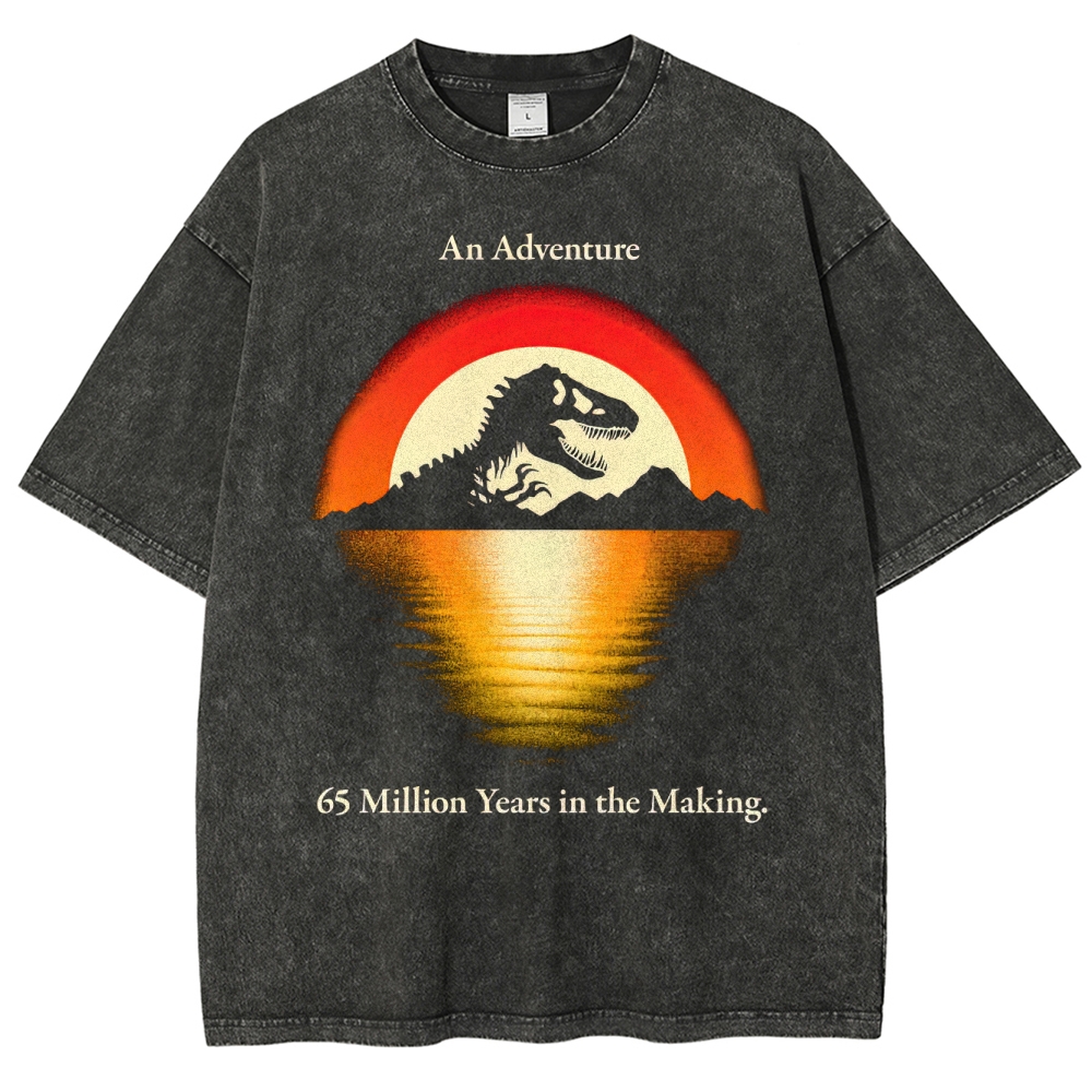 65 Million Years Adventure Washed T-Shirt
