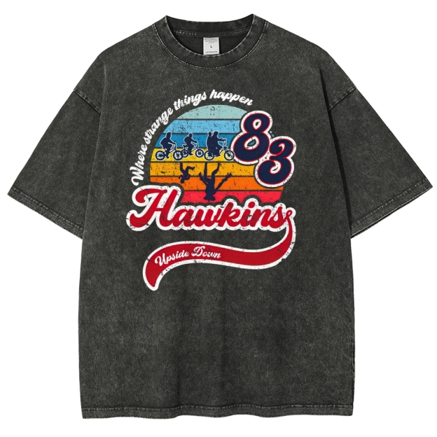 Strange things Happen Washed T-Shirt 