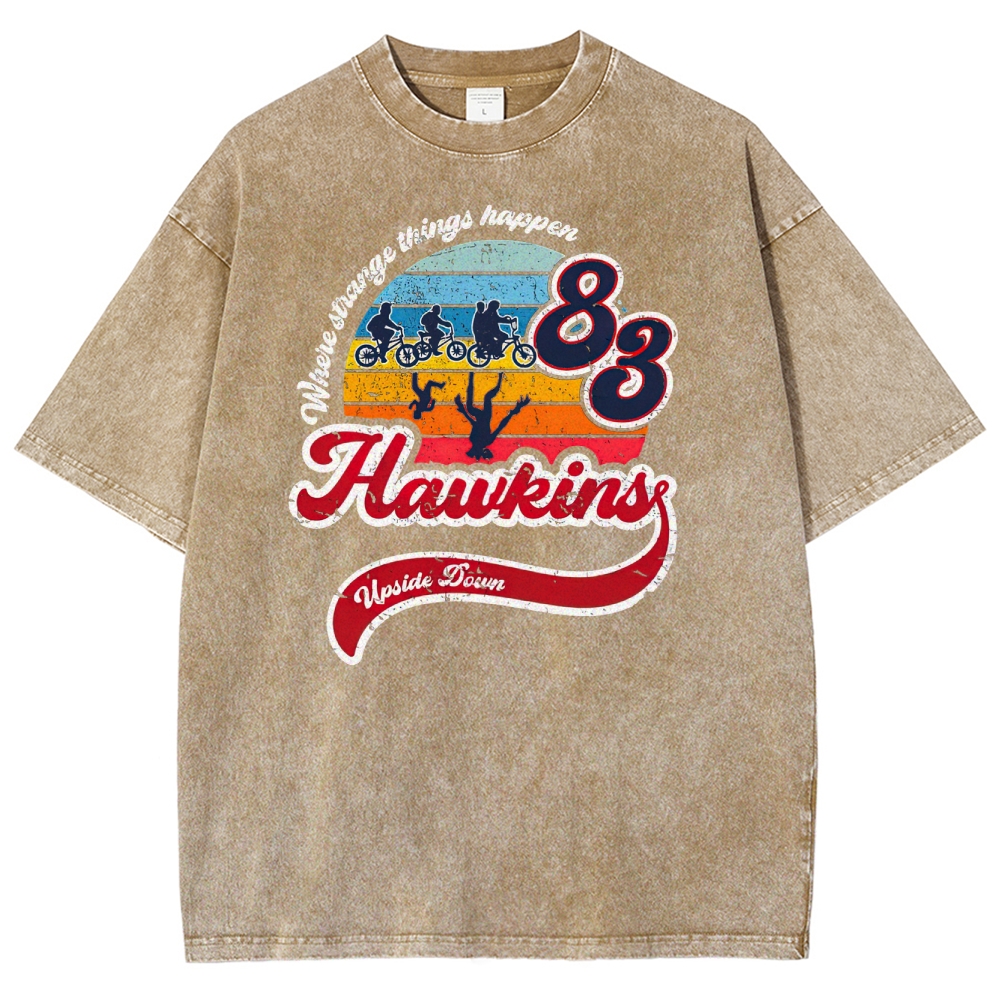 Strange things Happen Washed T-Shirt 