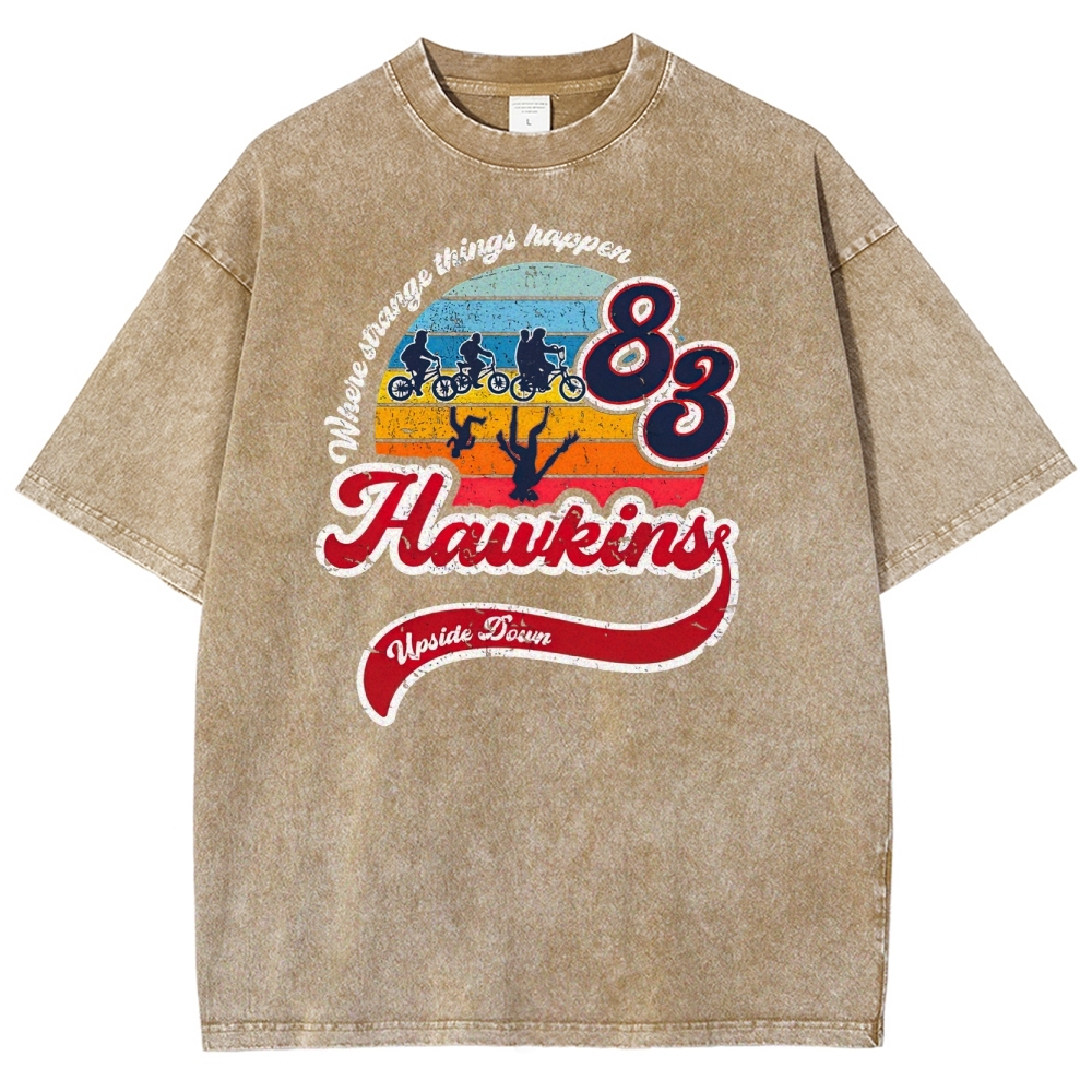 Strange things Happen Washed T-Shirt 