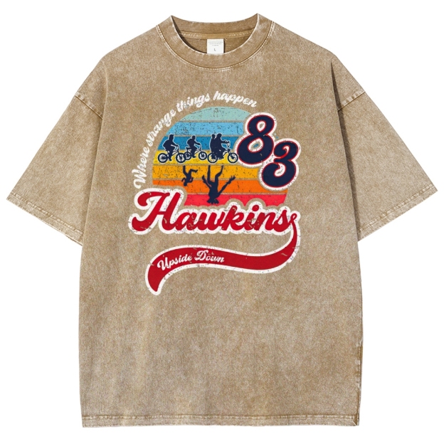 Strange things Happen Washed T-Shirt 