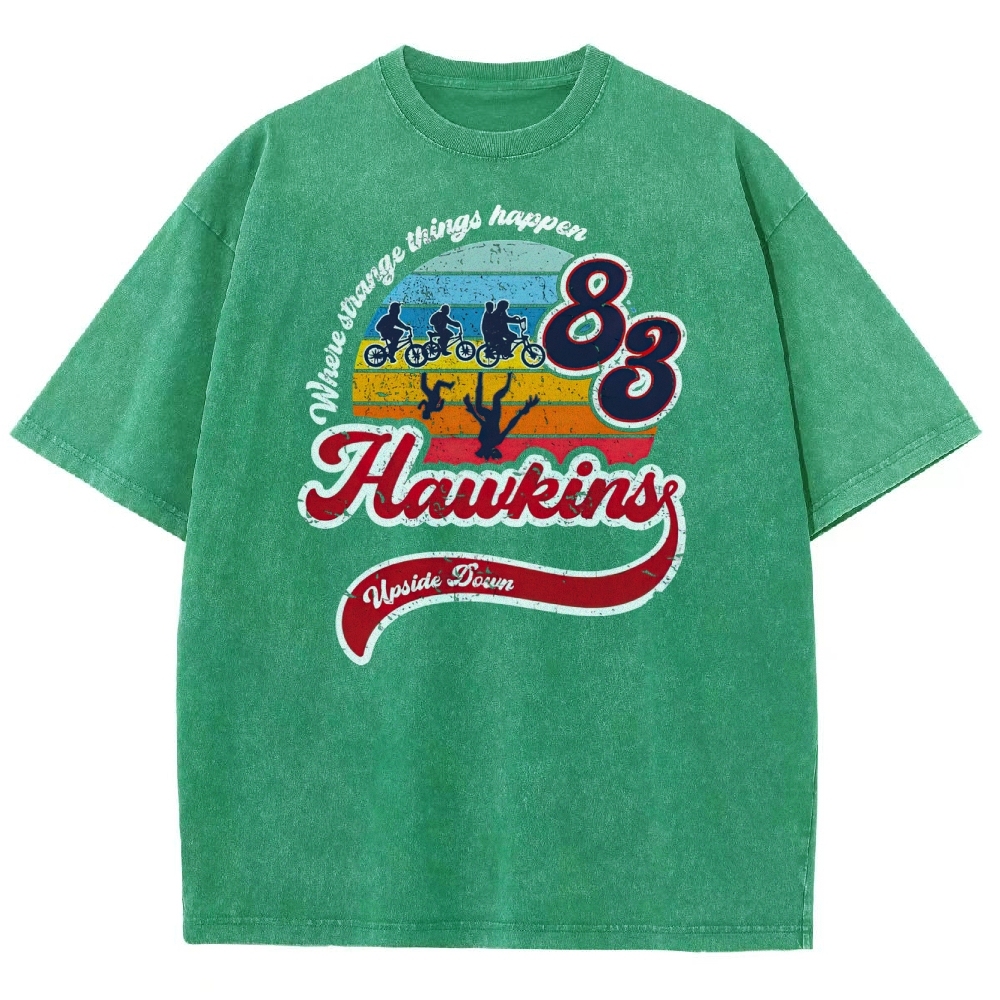 Strange things Happen Washed T-Shirt 