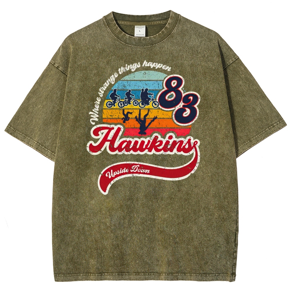 Strange things Happen Washed T-Shirt 