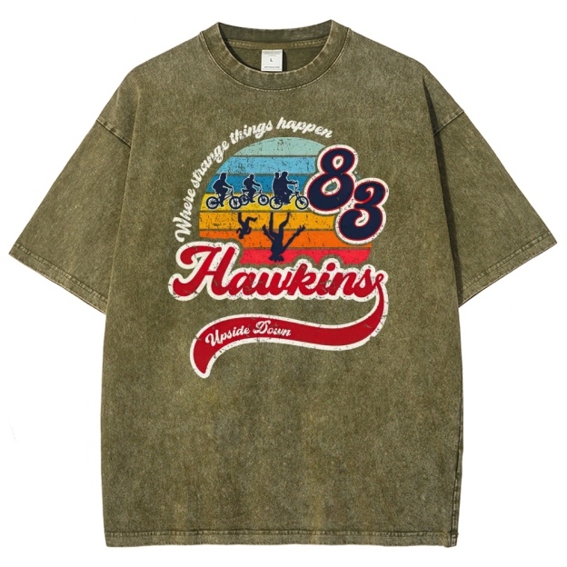 Strange things Happen Washed T-Shirt 