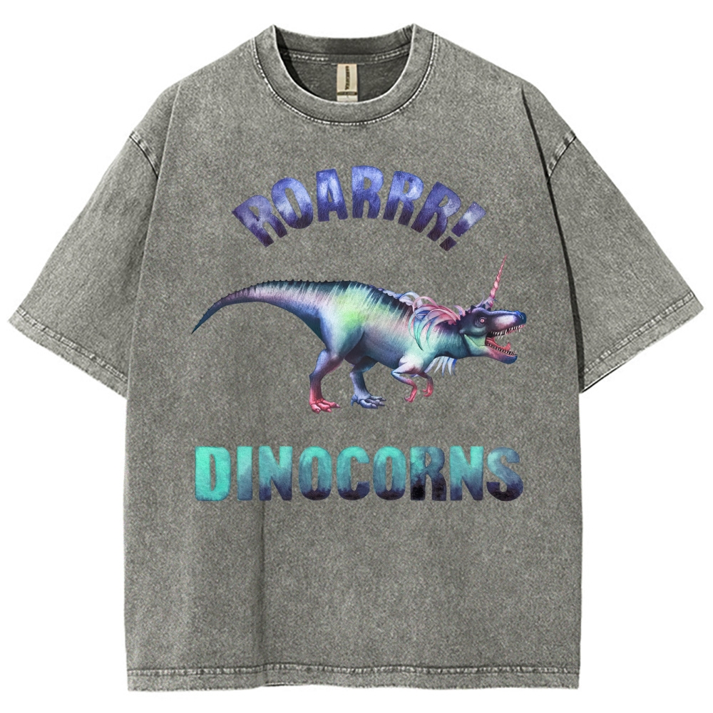 Dinocorn Roar Washed T-Shirt