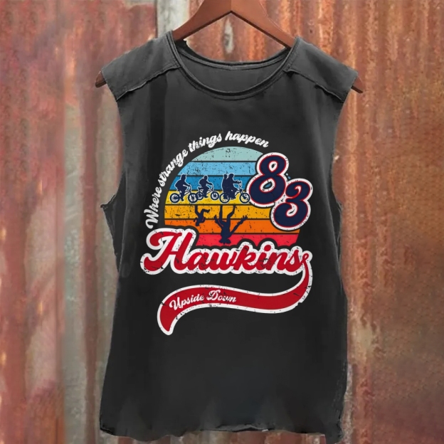 Strange things Happen Washed Tank Top 