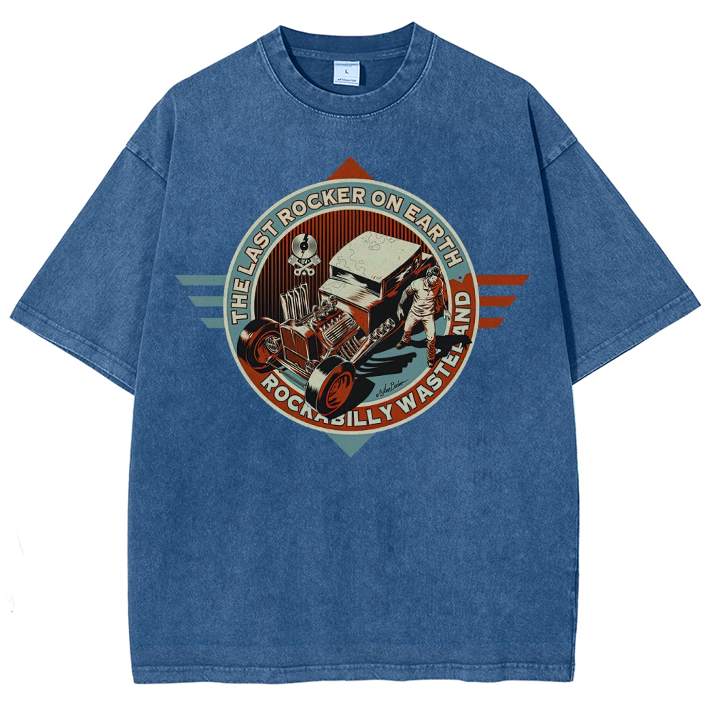 Last Rocker on Earth Washed T-Shirt