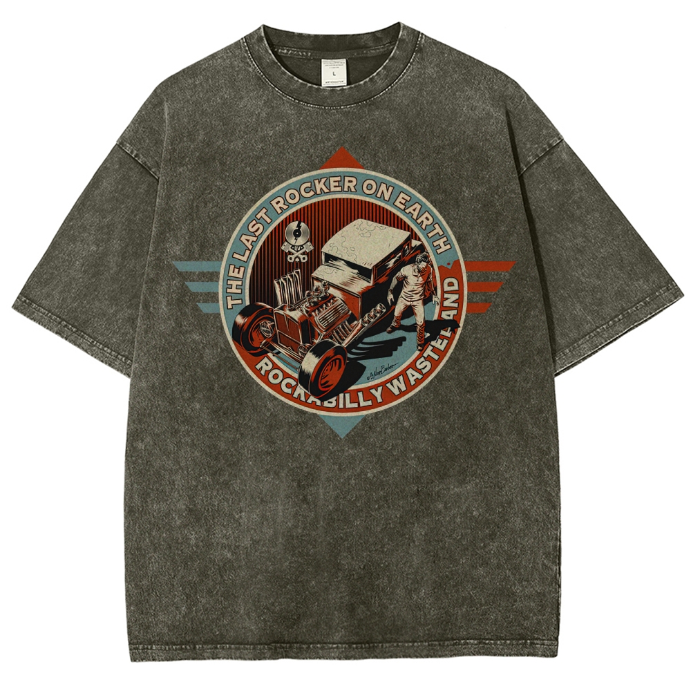 Last Rocker on Earth Washed T-Shirt