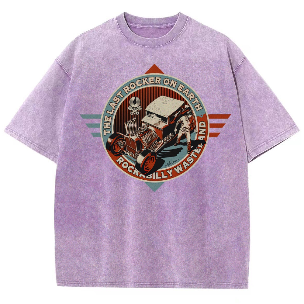 Last Rocker on Earth Washed T-Shirt