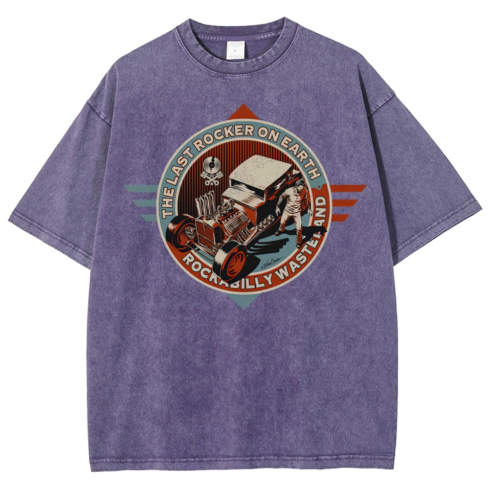 Last Rocker on Earth Washed T-Shirt