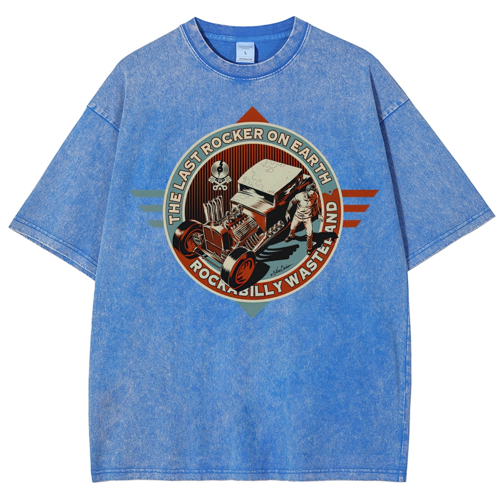 Last Rocker on Earth Washed T-Shirt