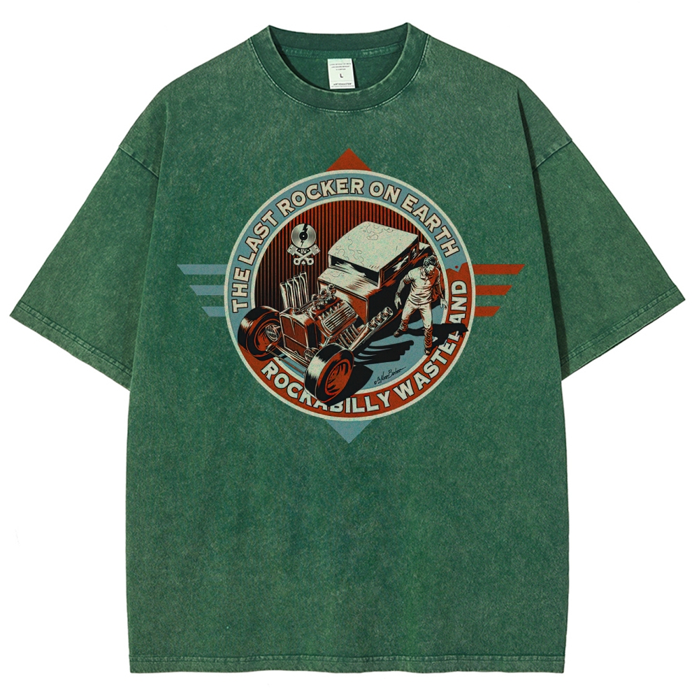Last Rocker on Earth Washed T-Shirt