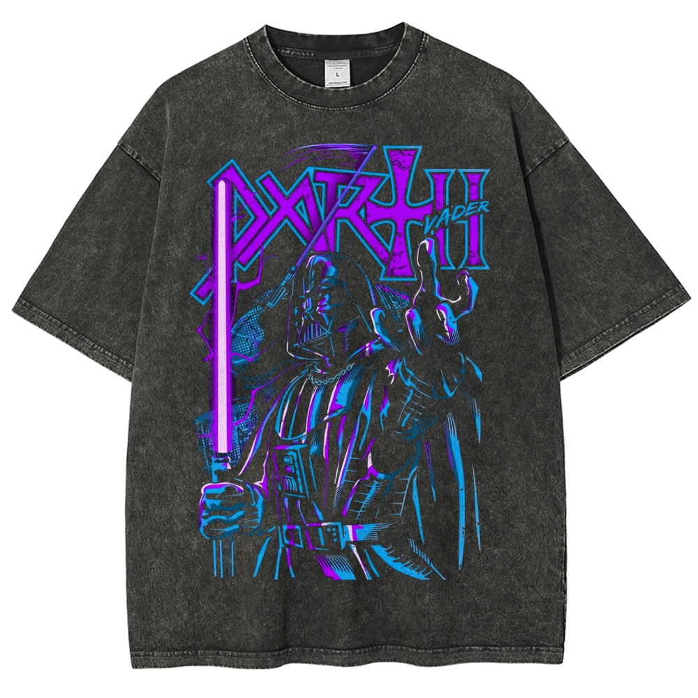 Darth Vader Heavy Metal Washed T-Shirt