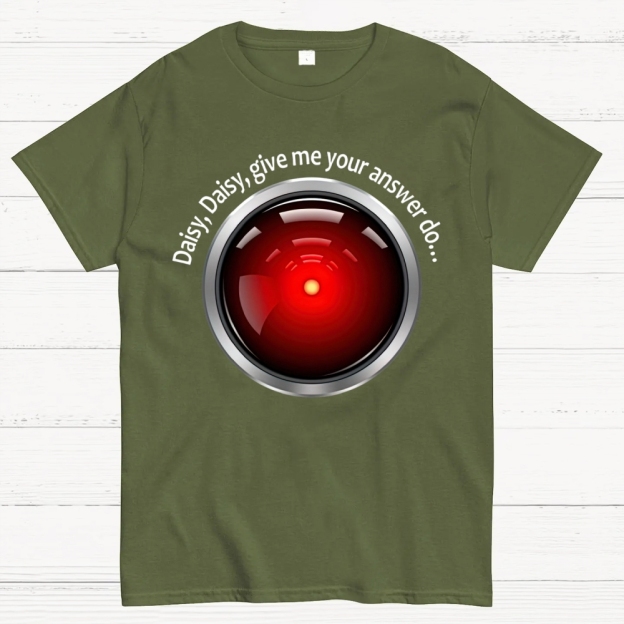 Daisy, Daisy, Give Me Your Answer Do Cotton T-shirt