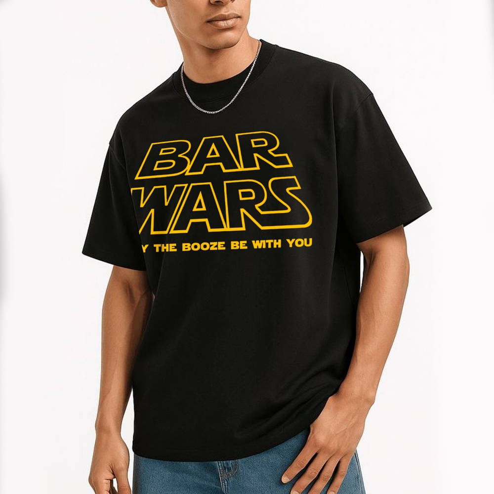 May The Booze Be With You Cotton T-shirt 