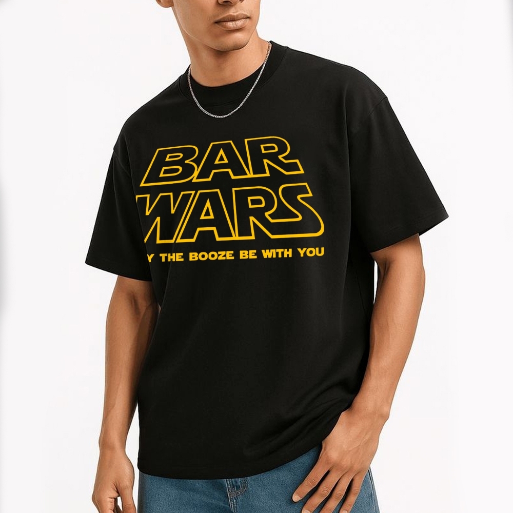 May The Booze Be With You Cotton T-shirt 