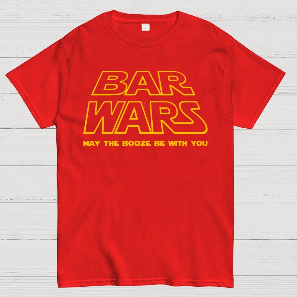 May The Booze Be With You Cotton T-shirt 