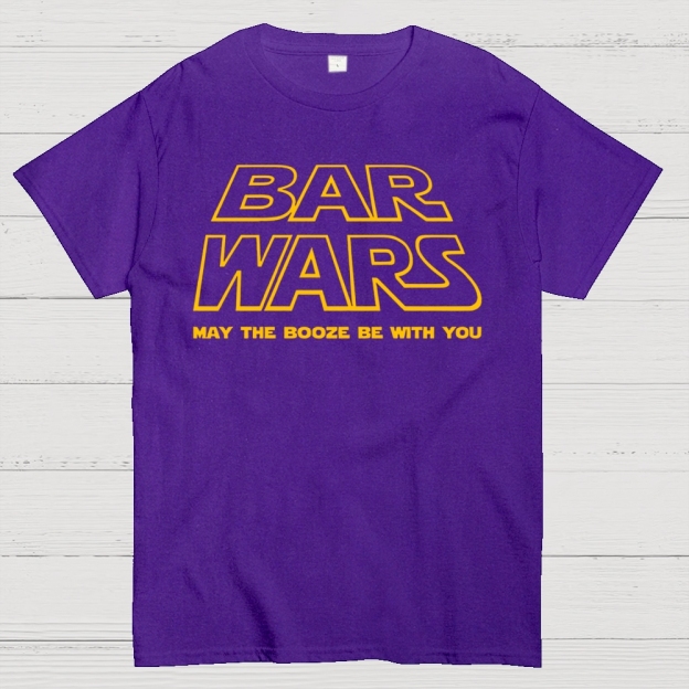 May The Booze Be With You Cotton T-shirt 