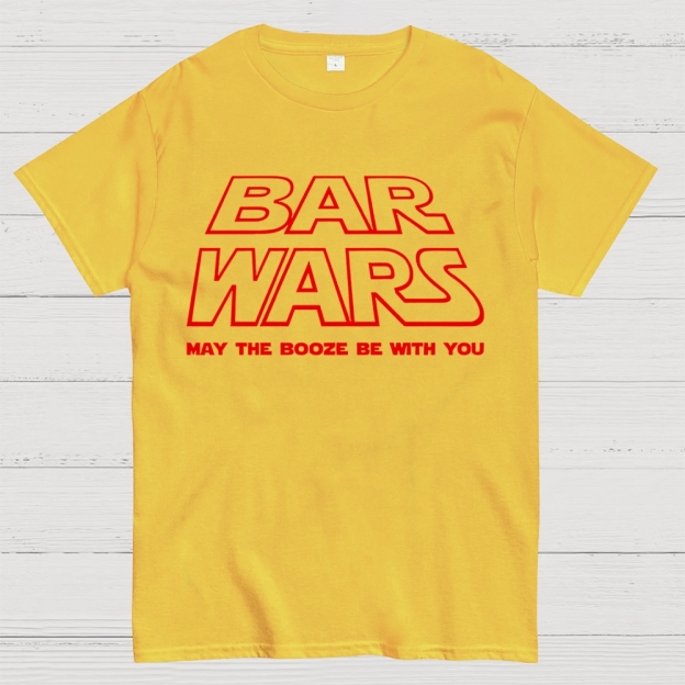 May The Booze Be With You Cotton T-shirt 