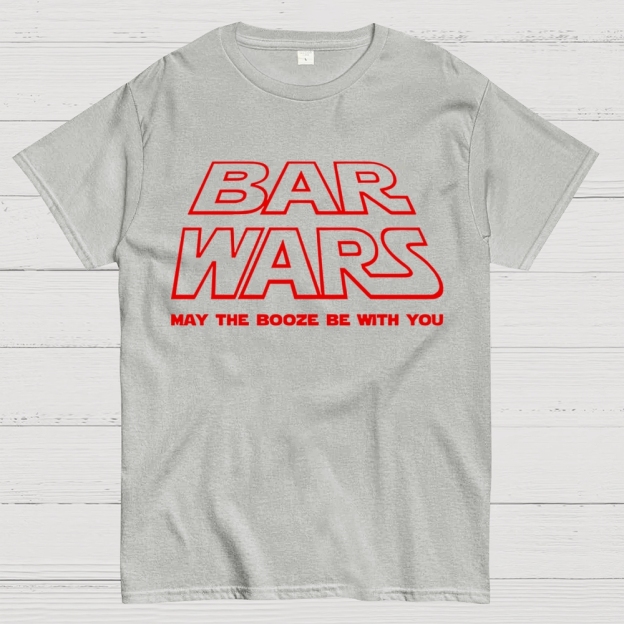 May The Booze Be With You Cotton T-shirt 