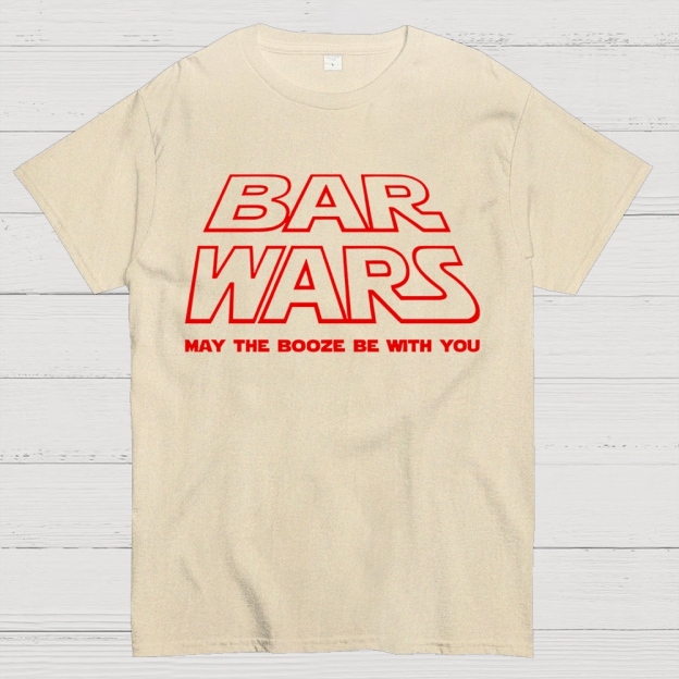 May The Booze Be With You Cotton T-shirt 