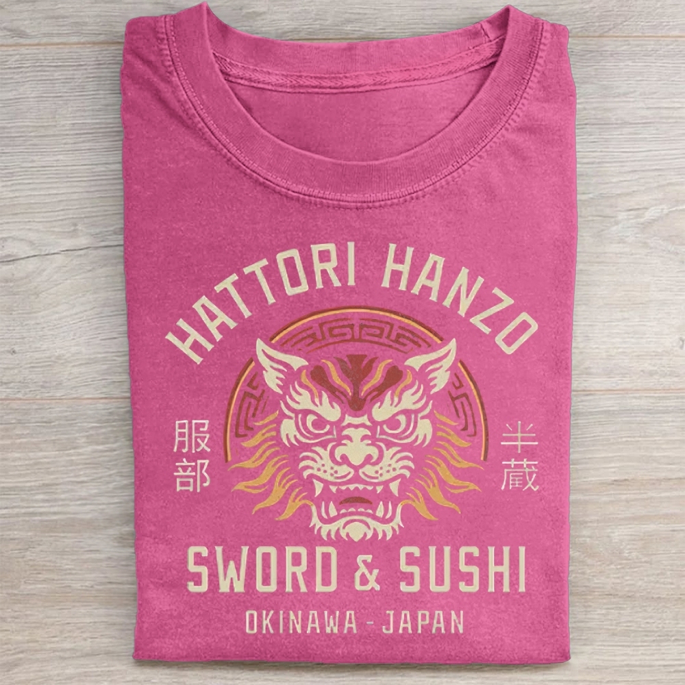  Vintage Hattori Lion  Washed Tee 