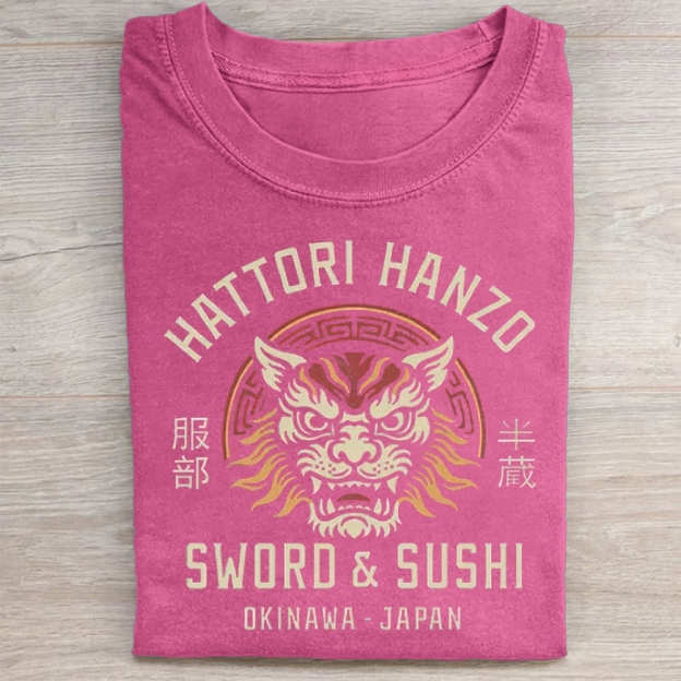  Vintage Hattori Lion  Washed Tee 