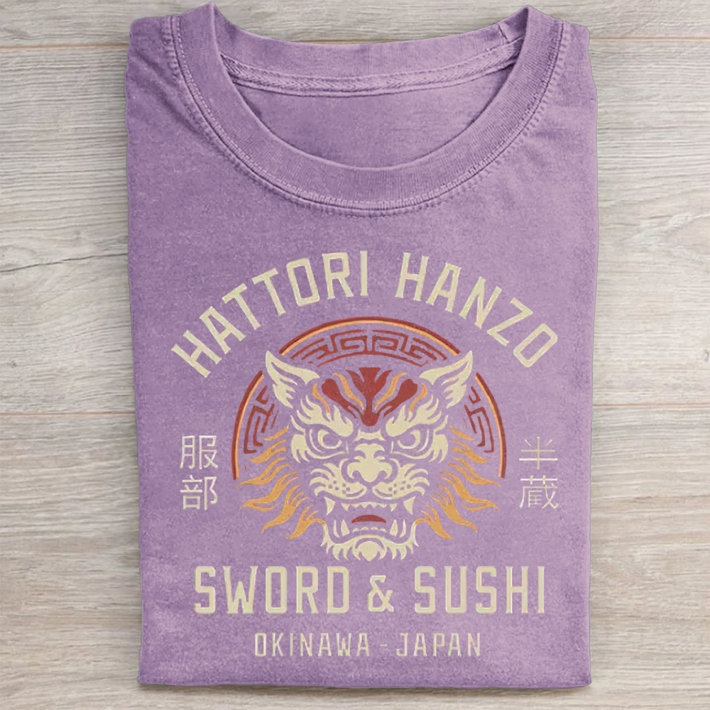  Vintage Hattori Lion  Washed Tee 
